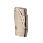 Pierre Cardin PCX-022S double-jet cigar lighter in silver with punch