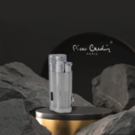Close-up of Pierre Cardin lighter front design