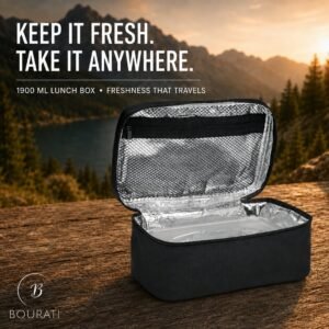 BOURATI RPET Cooler Bag with reusable 1900ml lunch box