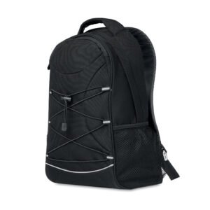 BOURATI 600D RPET reflective backpack for everyday use