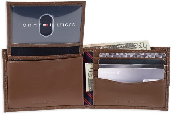 Tommy Hilfiger Bifold Wallet – interior card slots view