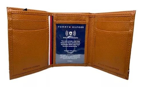 Tommy Hilfiger Trifold Wallet – interior card slots