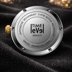 Time Level Back Cover with Data