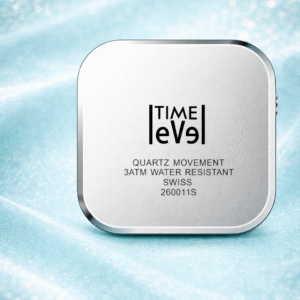 Time level back cover with data